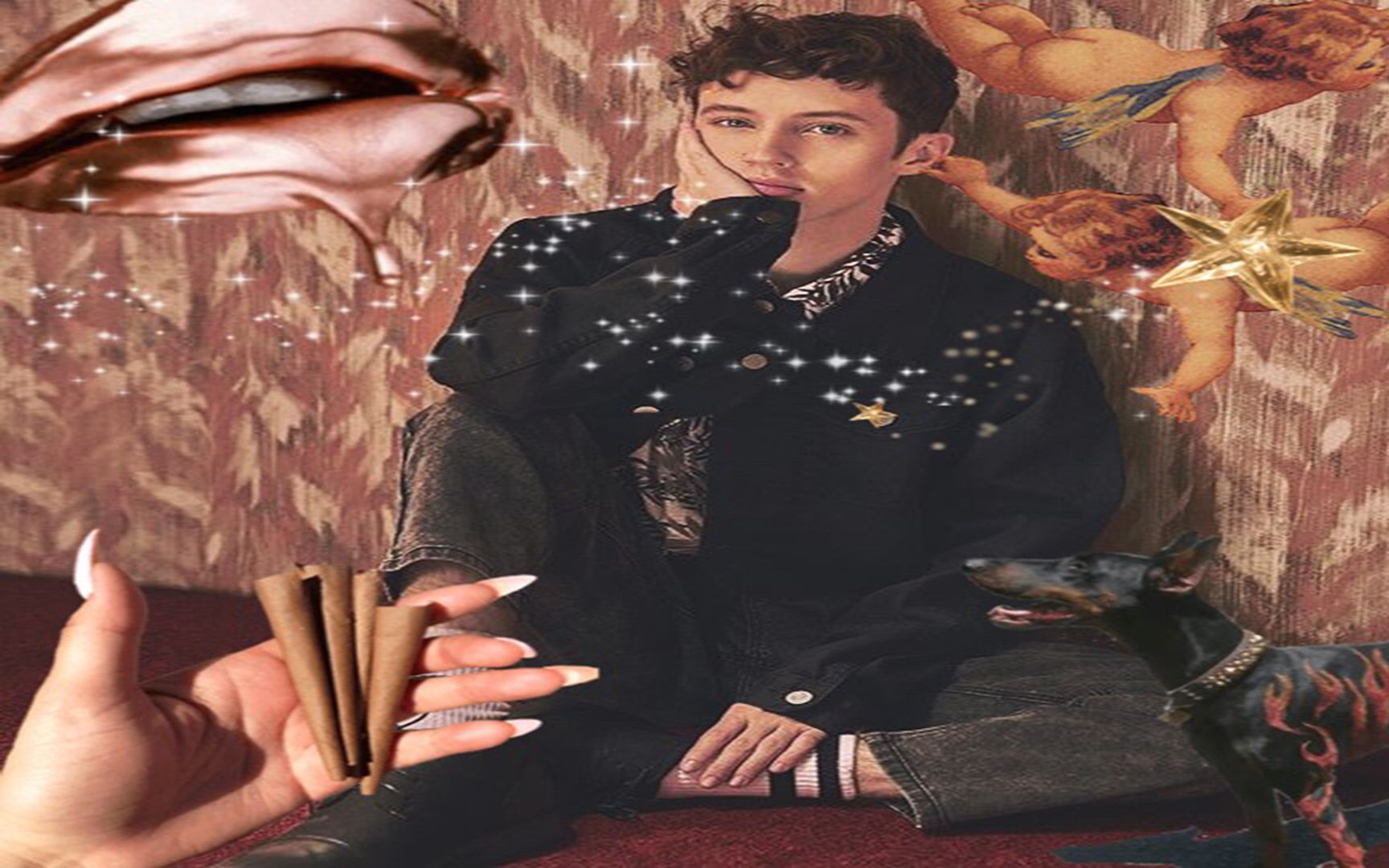 【戳爷双声道双视频】【耳机福利 troye sivan 左声道,左视频there