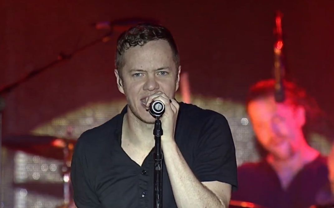 【imagine dragons梦龙乐队】allstate fan fest 演唱会全场_哔哩哔哩