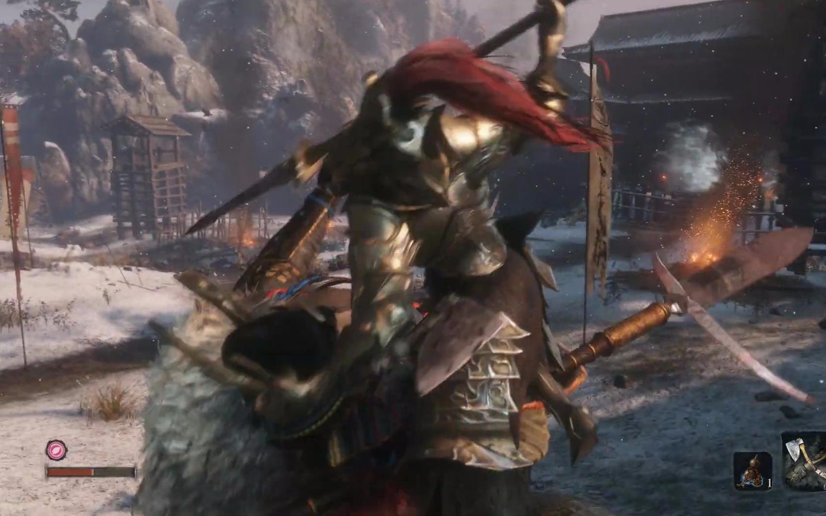 只狼近期mod猎龙者翁斯坦vs鬼庭形部雅孝