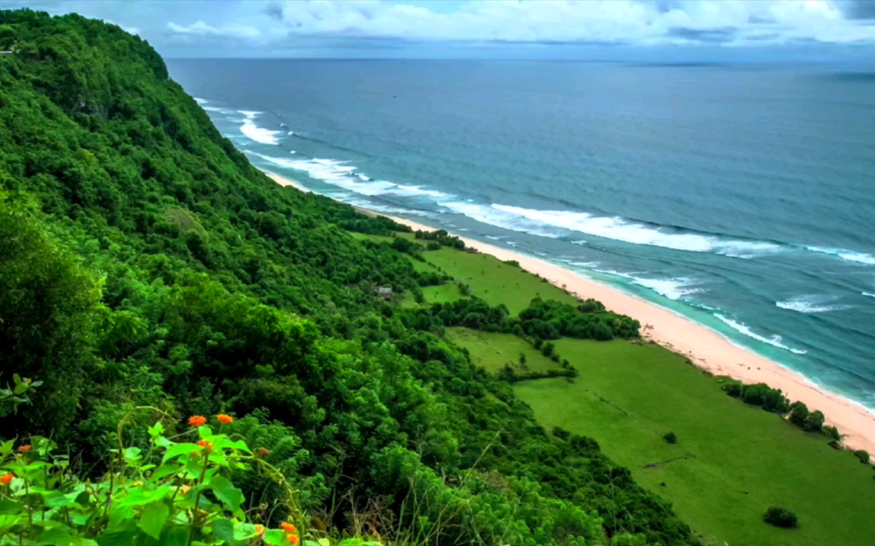 亚洲天堂巴厘岛的自然风景,大自然的馈赠让一切都风景如画