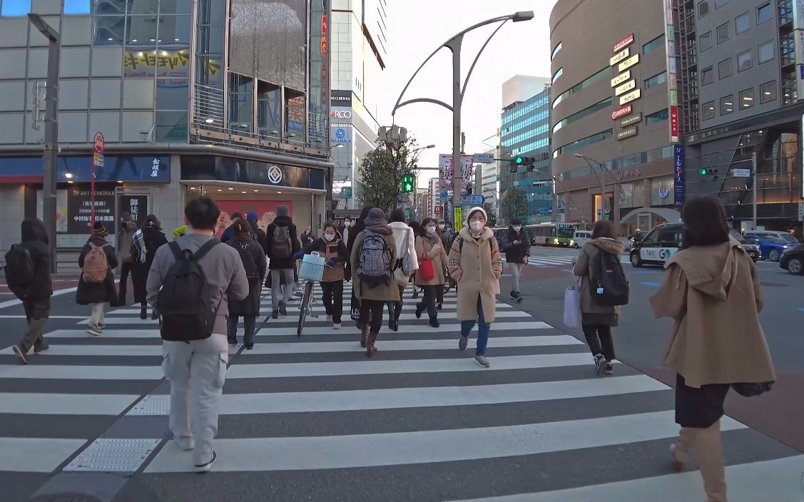 [图]【4K超高清日本】东京台东区上野 街道漫步 (1080P高清版) 2023.3