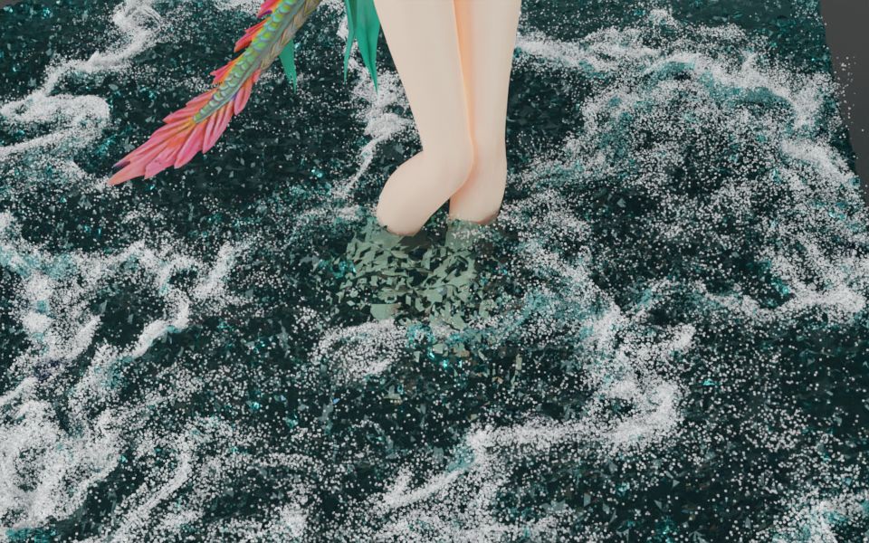 [图]【流体MMD】龙 儿 出 水----------summertime