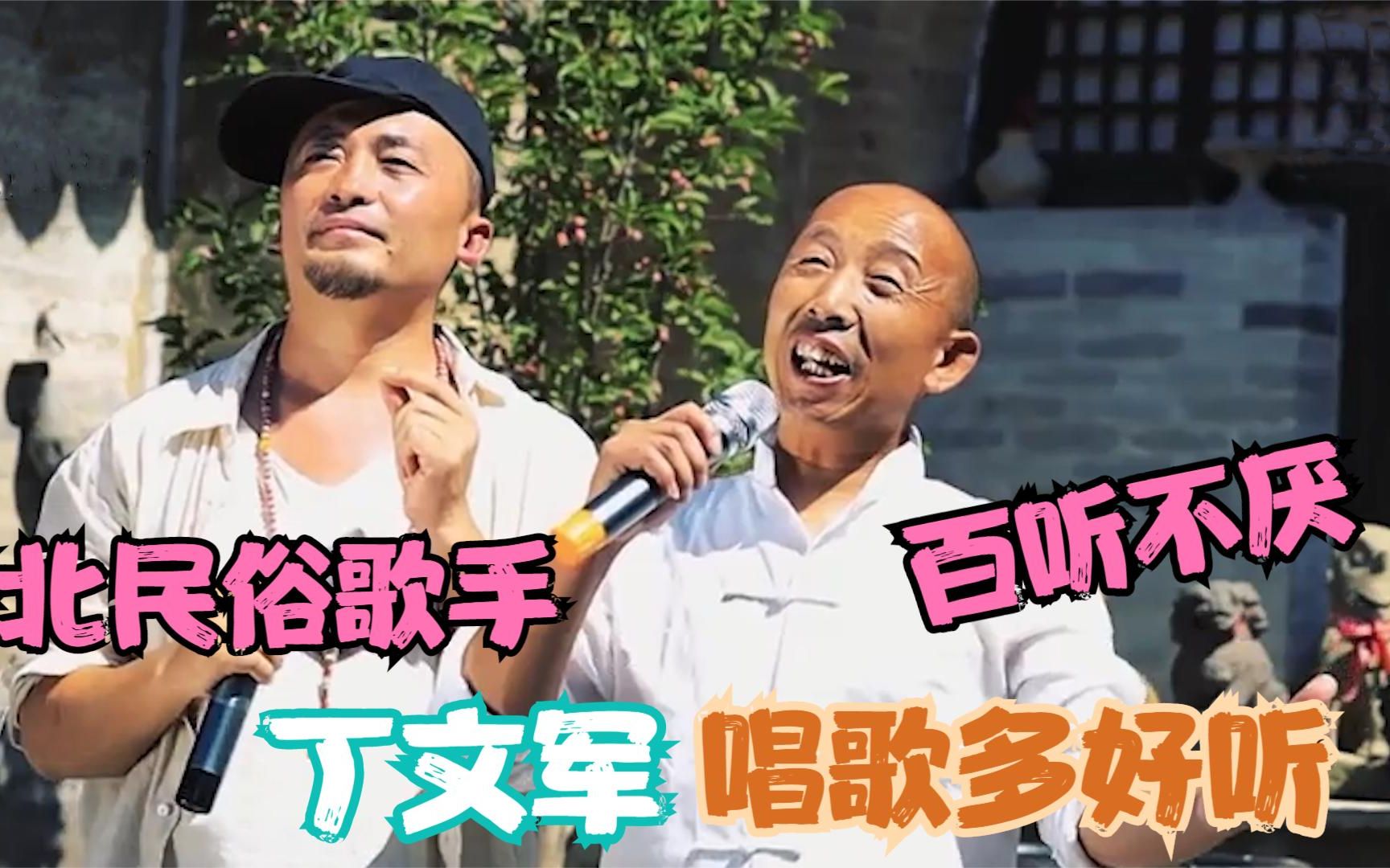 陕北丁文军唱歌多好听？原生态演唱《桃花红杏花白》，太有味道了