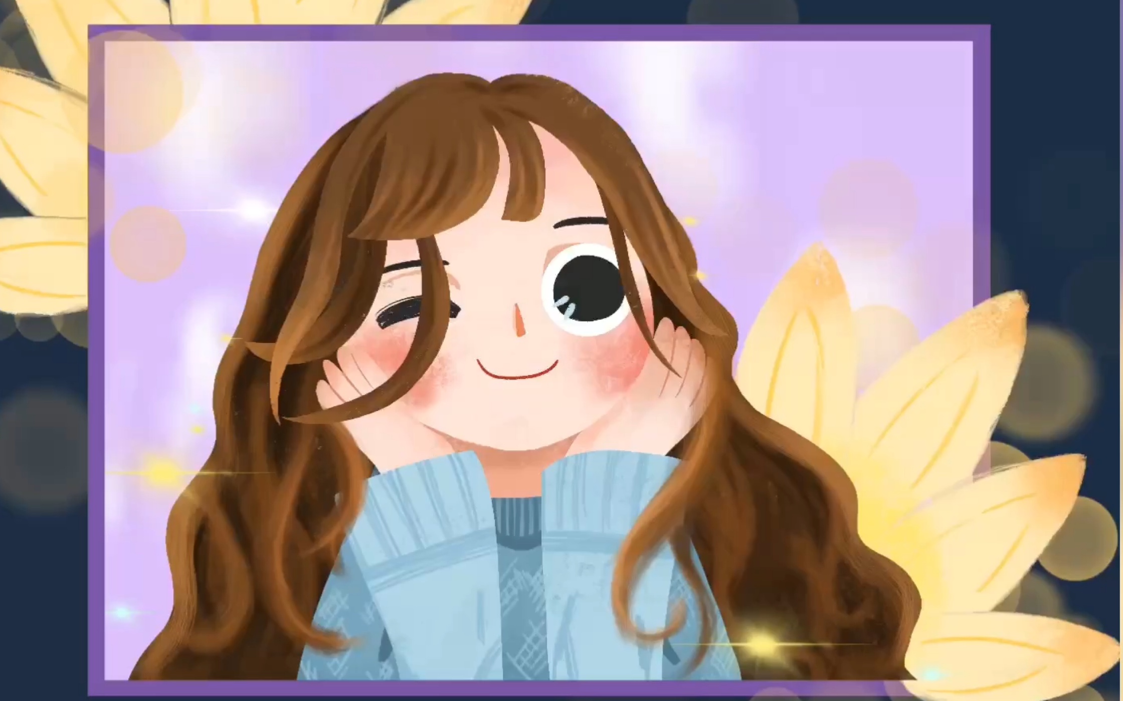 【ipad procreate】手绘卡通人物过程_哔哩哔哩_bilibili