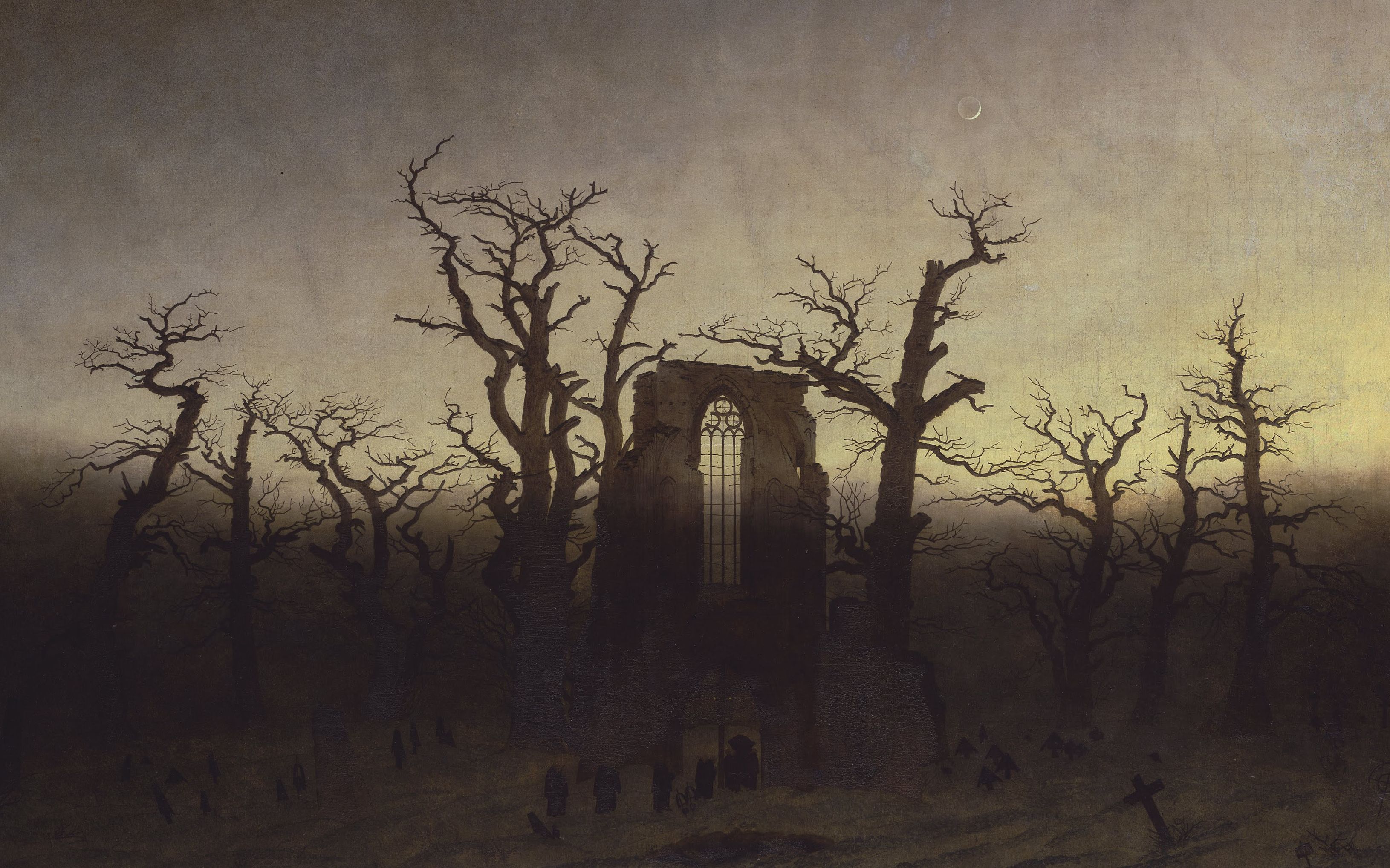 Caspar David Friedrich 弗里德里希作品赏哔哩哔哩bilibili