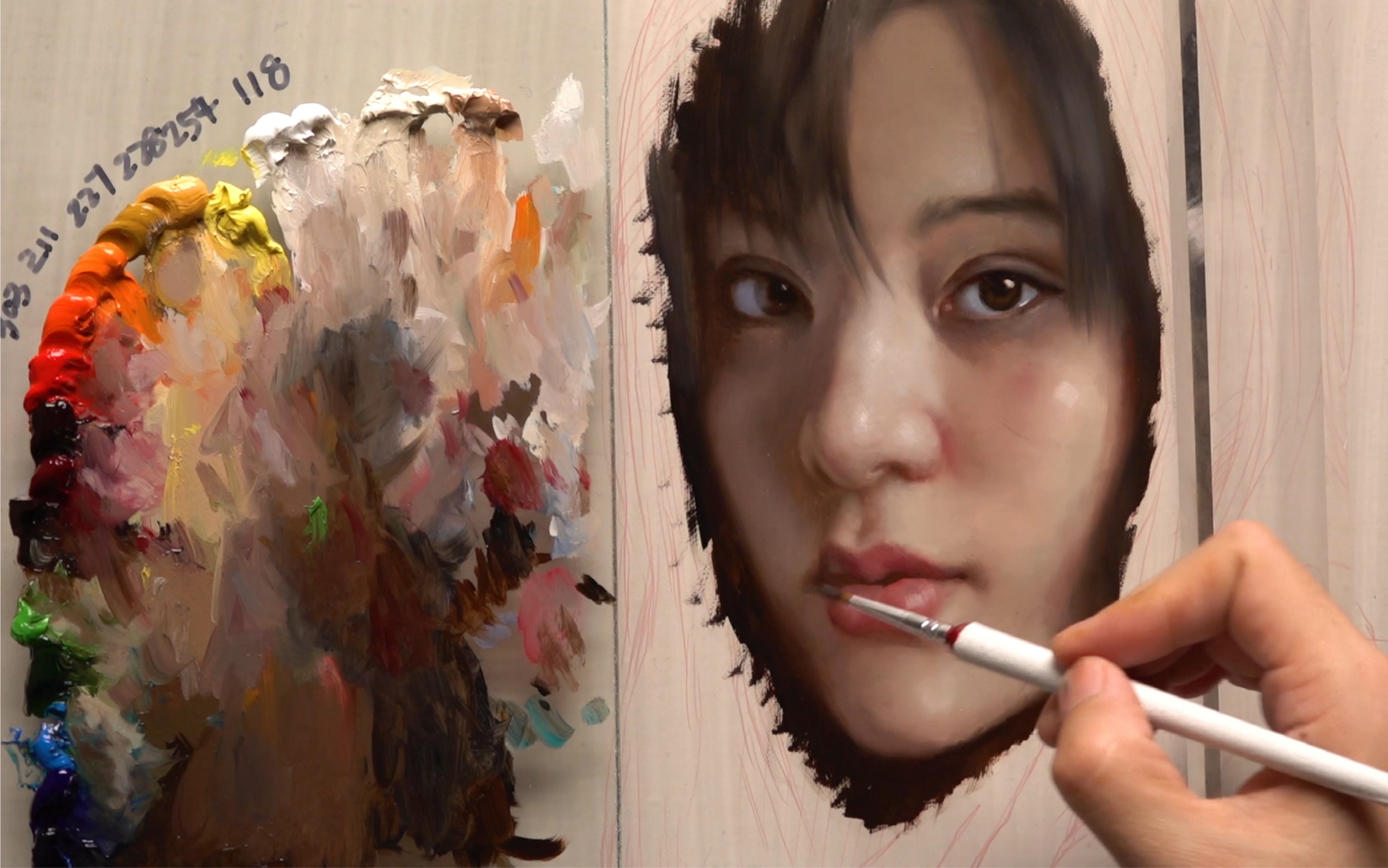 古典油画直接画法,你觉得多少年能有这样的功底