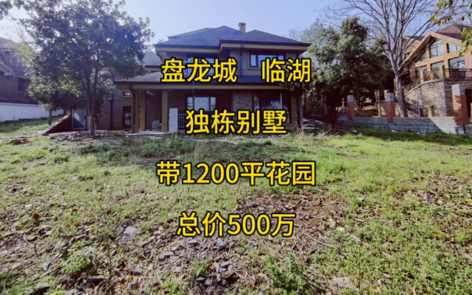 盘龙城,独栋别墅,一线临湖,带1200平花园,总价500万#武汉别墅#强盛地产#独栋别墅@强盛地产|武汉别墅哔哩哔哩bilibili