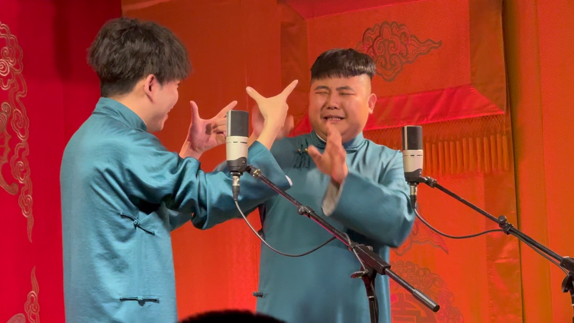 德云社孙九芳,刘鹤安《学哑语》片段