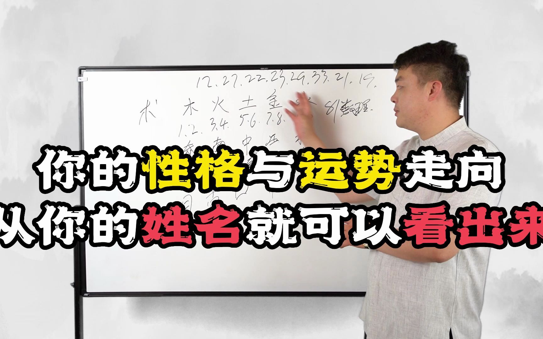 [图]想没想过你的性格与运势，其实从你的姓名当中就能看出来？跟着我走进姓名学的海洋探索！