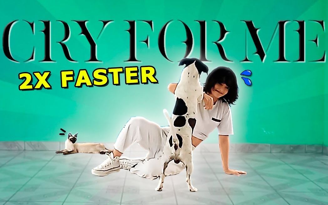 [frost]twice - cry for me 2x speed dance cover