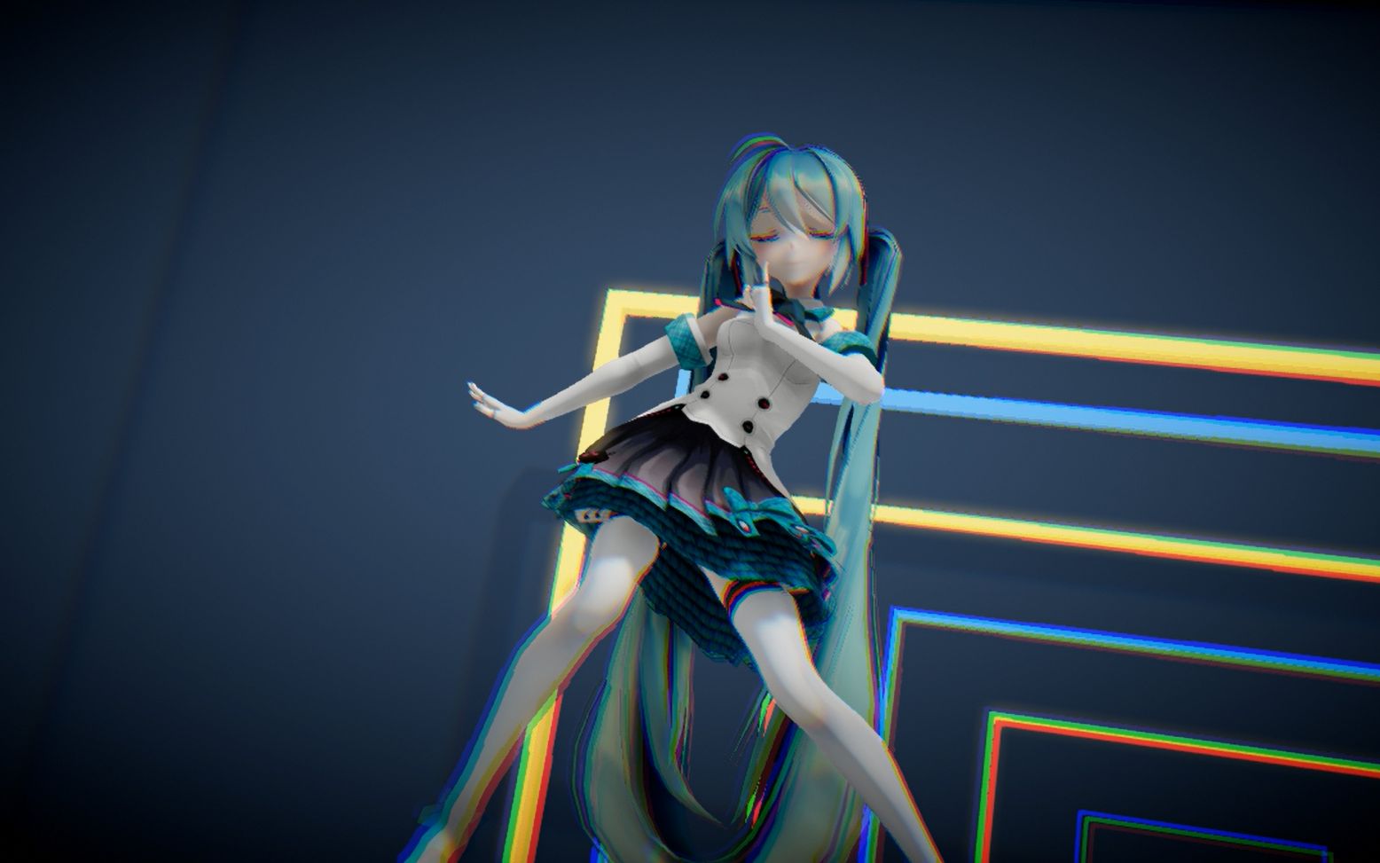 【mmd】miku醬的7rings