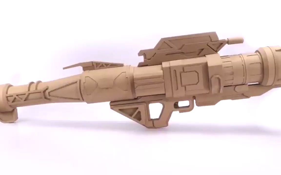 废旧纸板不要扔,做个星际火炮玩具吧 #暑期知识大作战 #手工