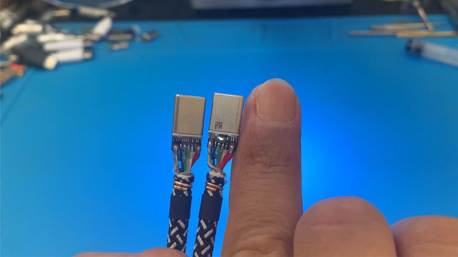 苹果pd100瓦数据线真的难做,不信的话你去试试!