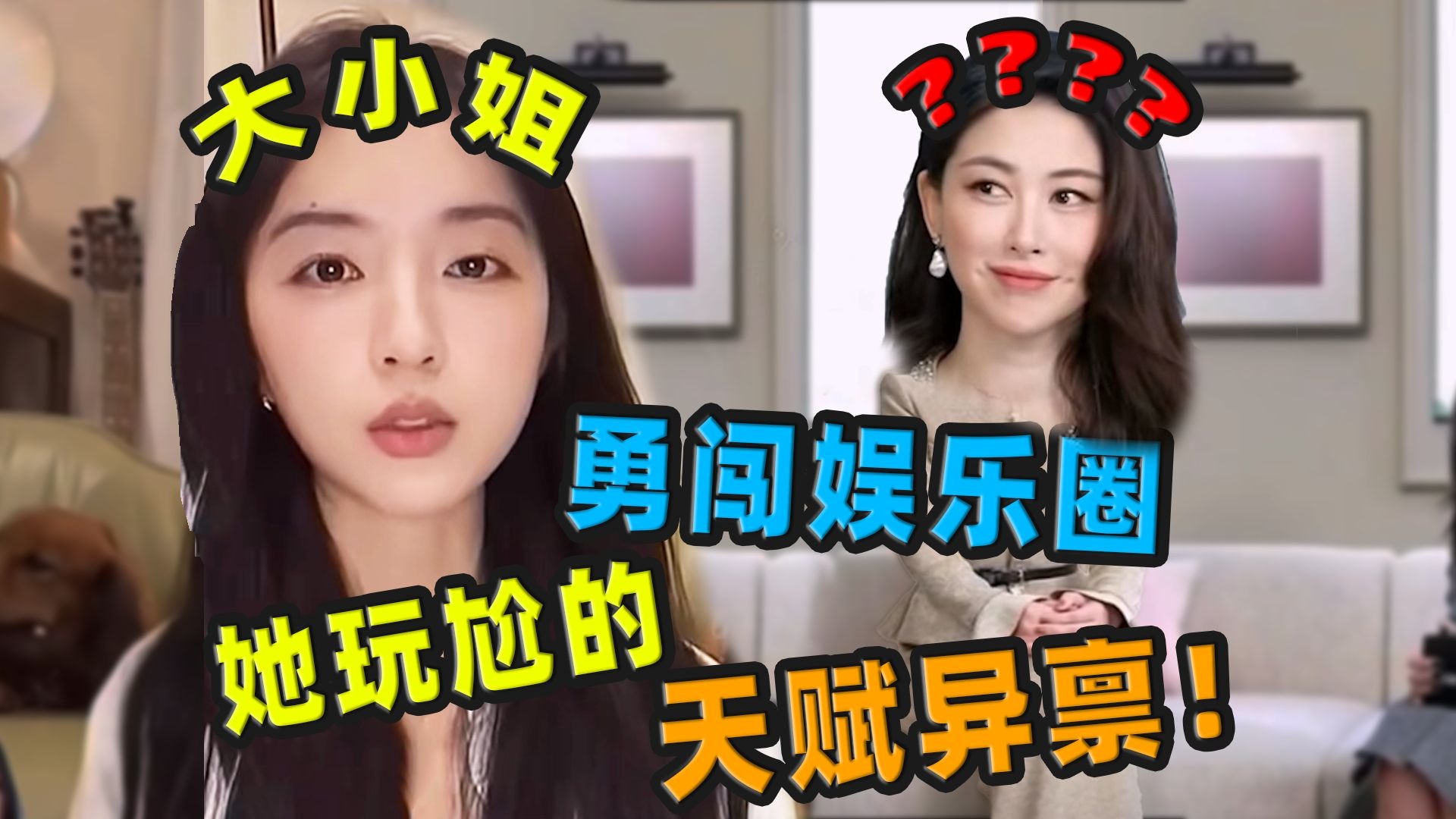 大小姐勇闯娱乐圈，玩尬的她天赋异禀！