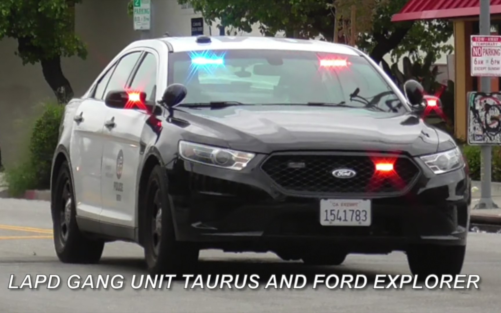 【lapd】洛杉矶警察 slicktop金牛座&探险者警车code3出警