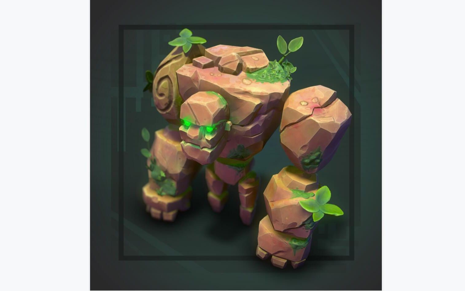 活动  〖3d建模〗传统手绘全流程石头人模型制作详解