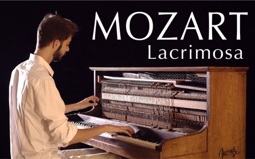 [图]莫扎特-d小调安魂曲 & 钢琴 特雷门琴 Mozart-Lacrimosa from Requiem in D minor & Theremin-piano