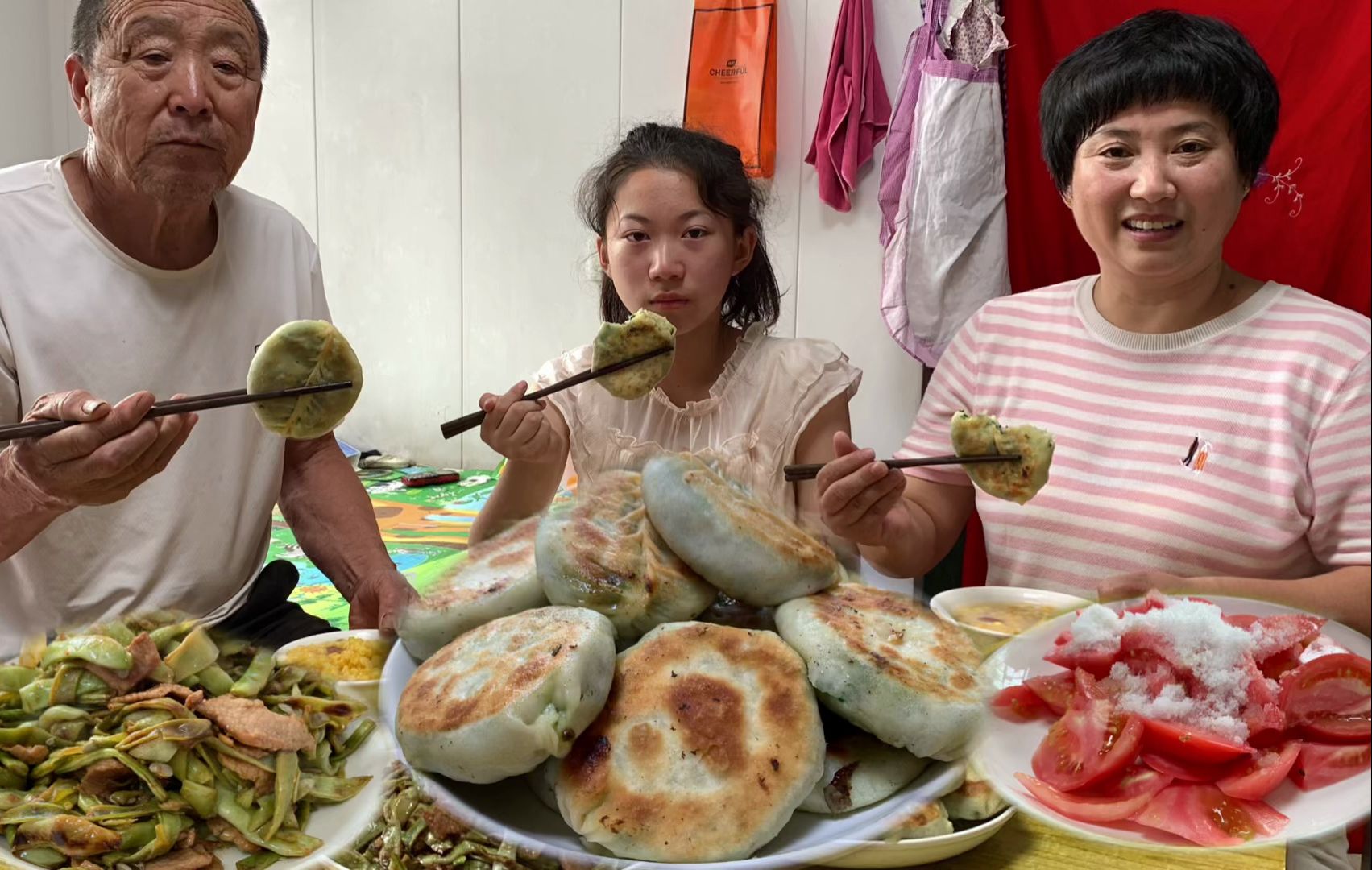 庄稼院里的庄稼饭,一口下去,满满的都是生活的本真和人间烟火气哔哩哔哩bilibili