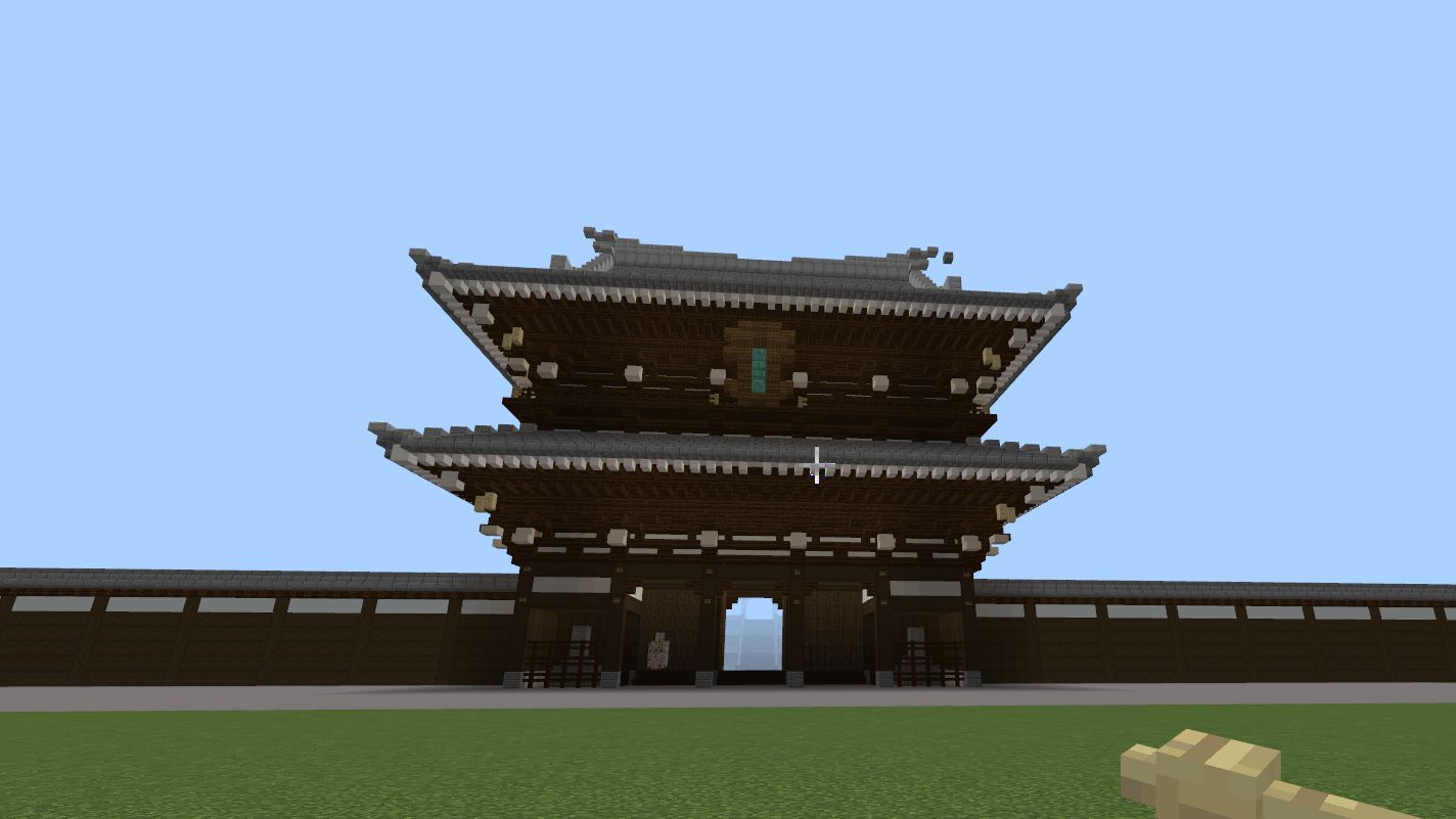 【minecraft】我的世界古建筑日式大门建筑