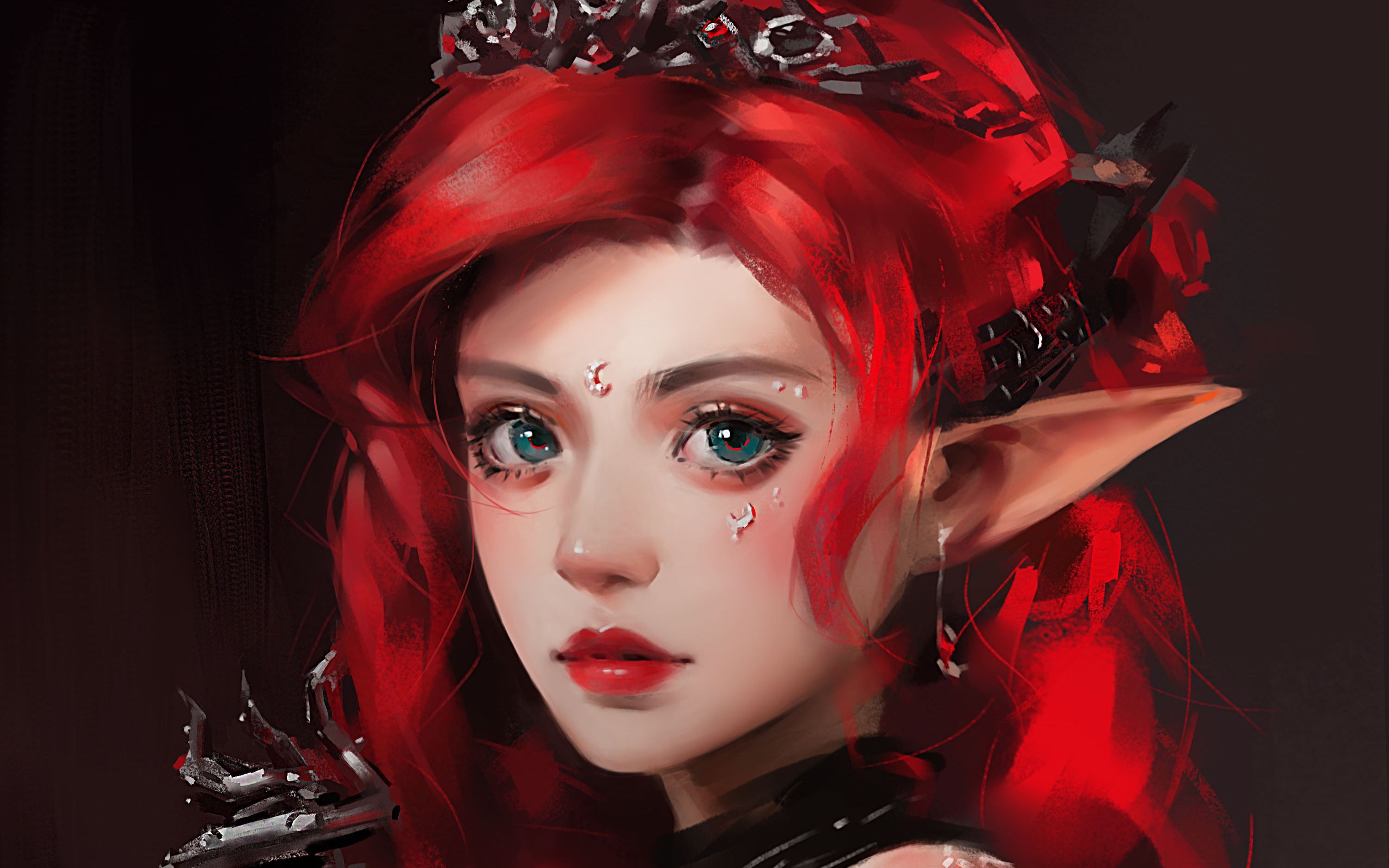 【teamoo】ps厚涂——荆棘公主(长寇)