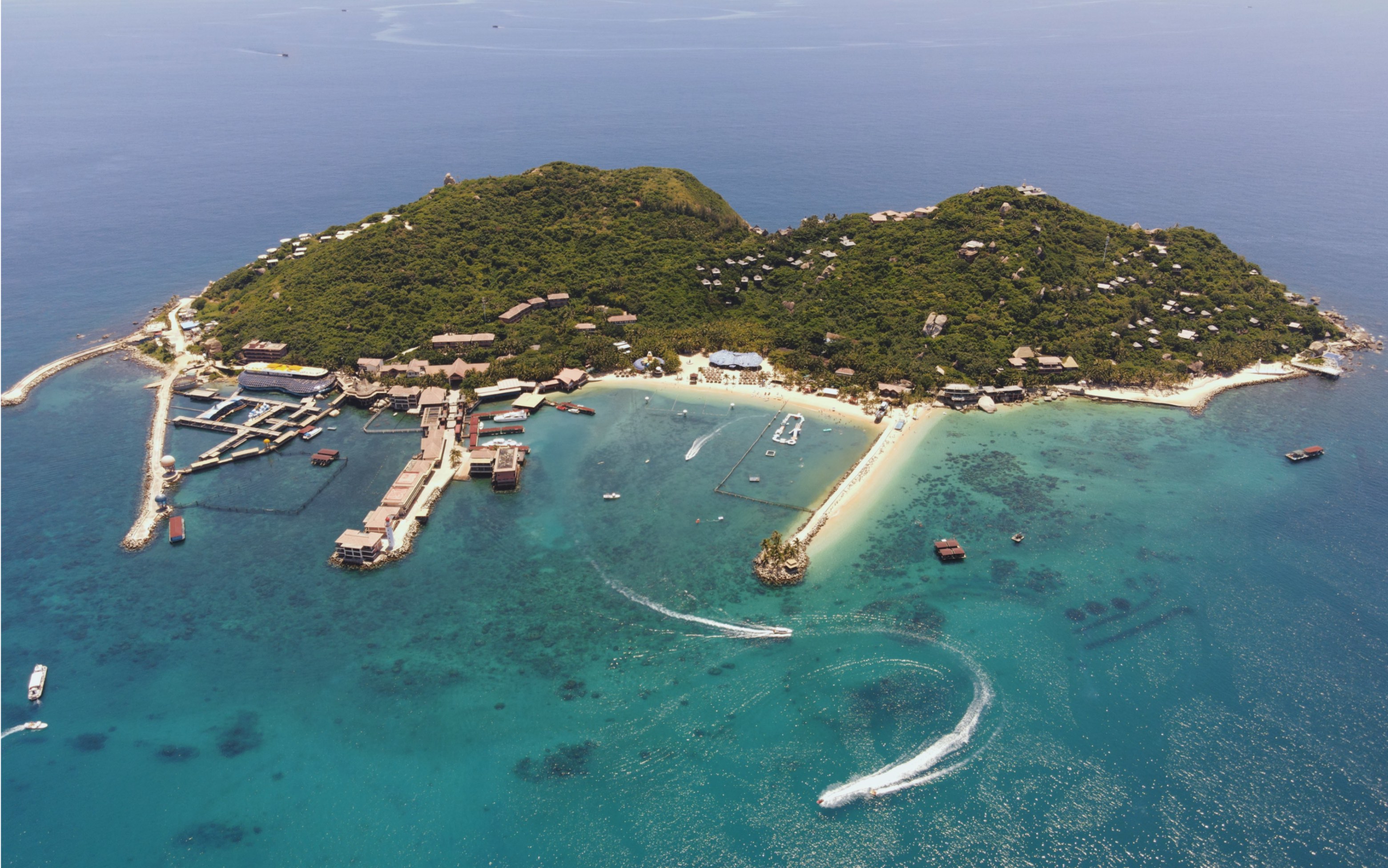 航拍海岛_哔哩哔哩 (゜-゜)つロ 干杯~-bilibili