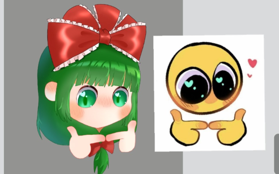 画了键山雏表情包①