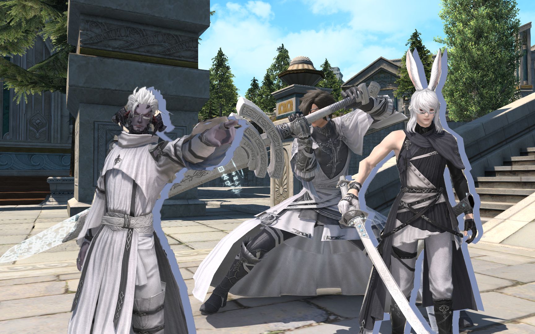 【ff14服装简评】日影兰系列考据:古希腊的造型美学风格