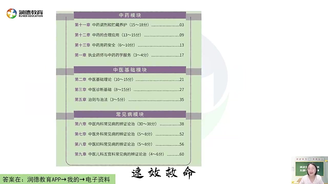 [图]23年执业药师速效救命班 中药学综合知识与技能 中药综 大咖精讲