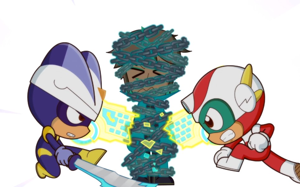 开心超人联盟之机械堡奇遇记第五十一集虚拟世界超对决(二) 小心超人