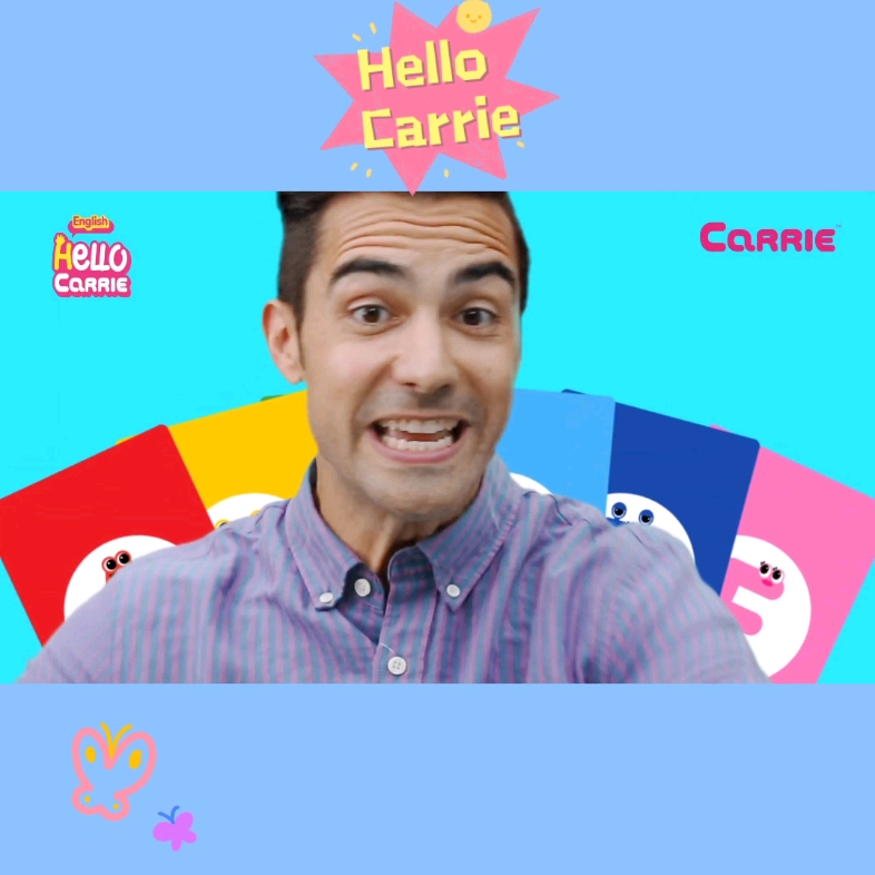 hellocarrie自然拼读太魔性了