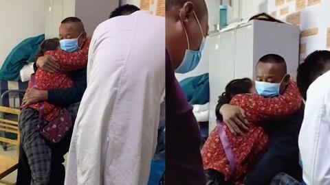 女子左脚骨折在医院做牵引 被吓得崩溃大哭 丈夫的做法太有爱 哔哩哔哩 女子左脚骨折在医院做牵引 被吓得崩溃大哭 丈夫的做法太有爱 哔哩哔哩
