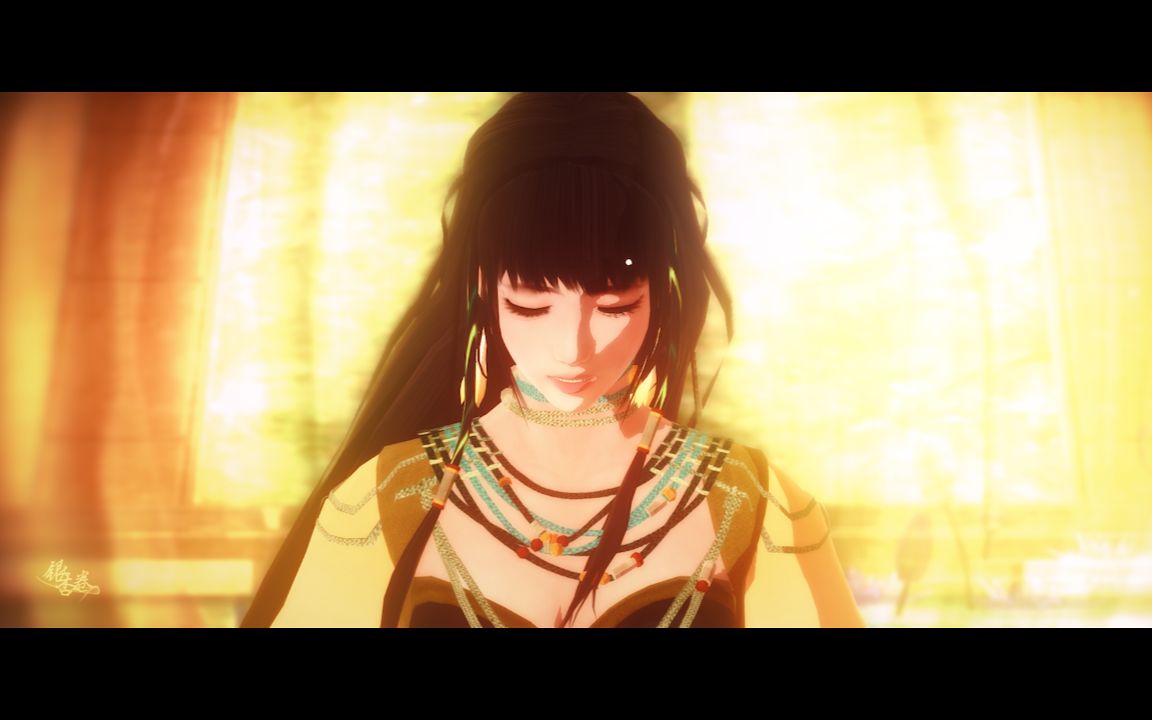 【古网mmd】鹿蜀紫都 - under cloud