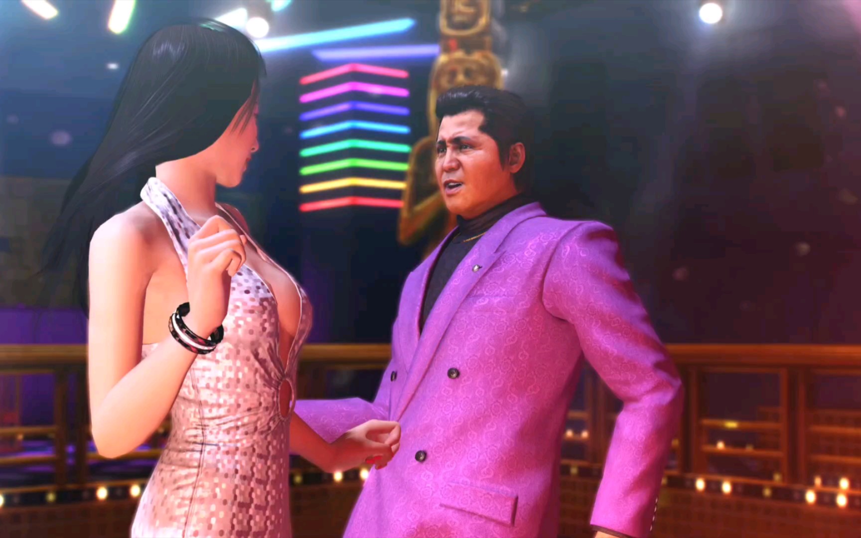 【如龙0】桐生不听话阿波野把大奶美女给刀了