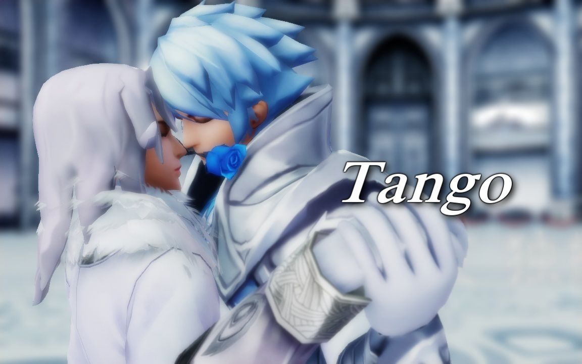 【王者荣耀mmd】冬日舞会的邀舞~诸葛亮庞统的探戈(原模 换装)