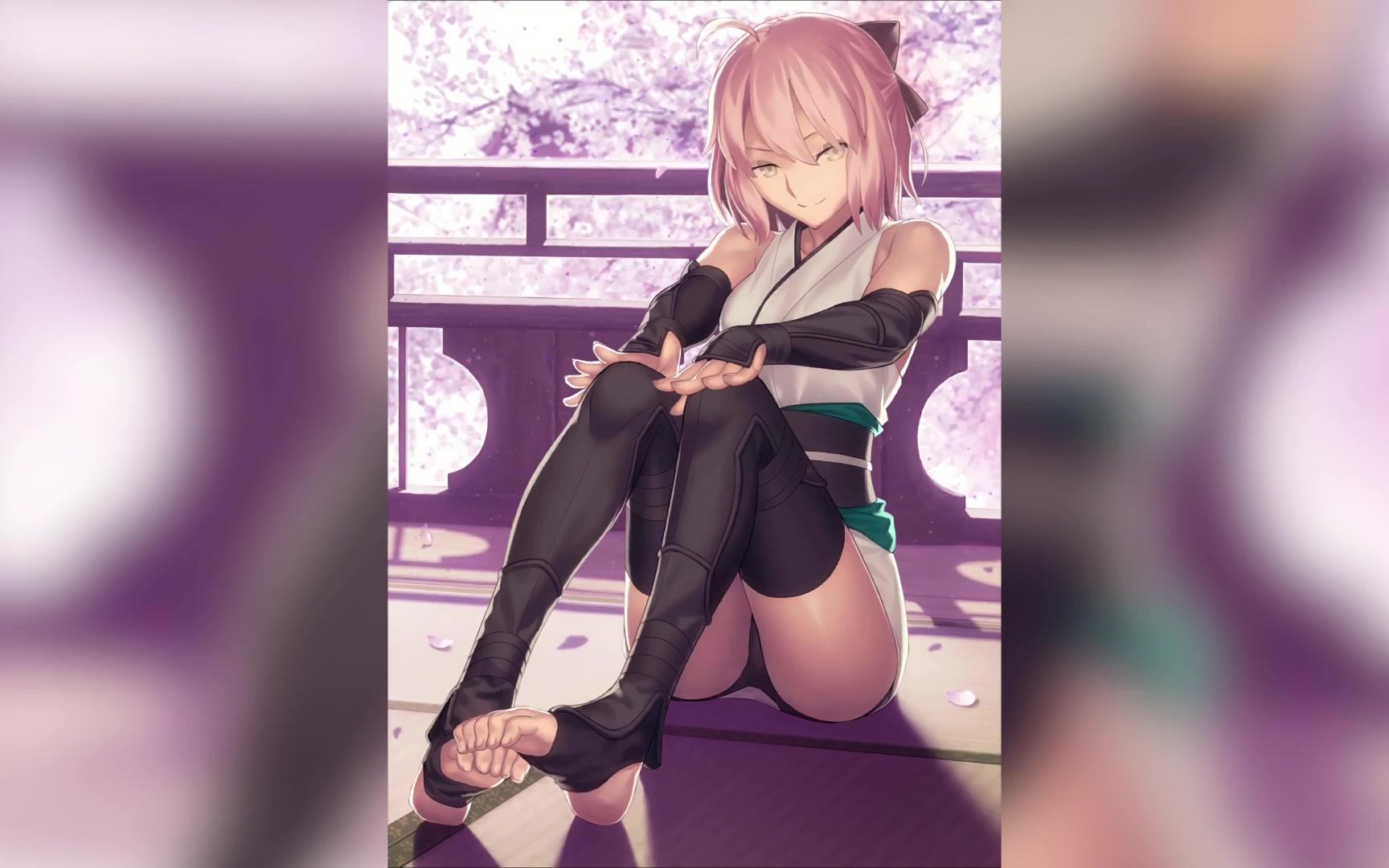 【fgo动态卡面】「冲田总司」满破卡面脚丫子还是动起来好一点