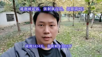 Download Video: 逾期后被起诉，强制执行后，还能谈吗？