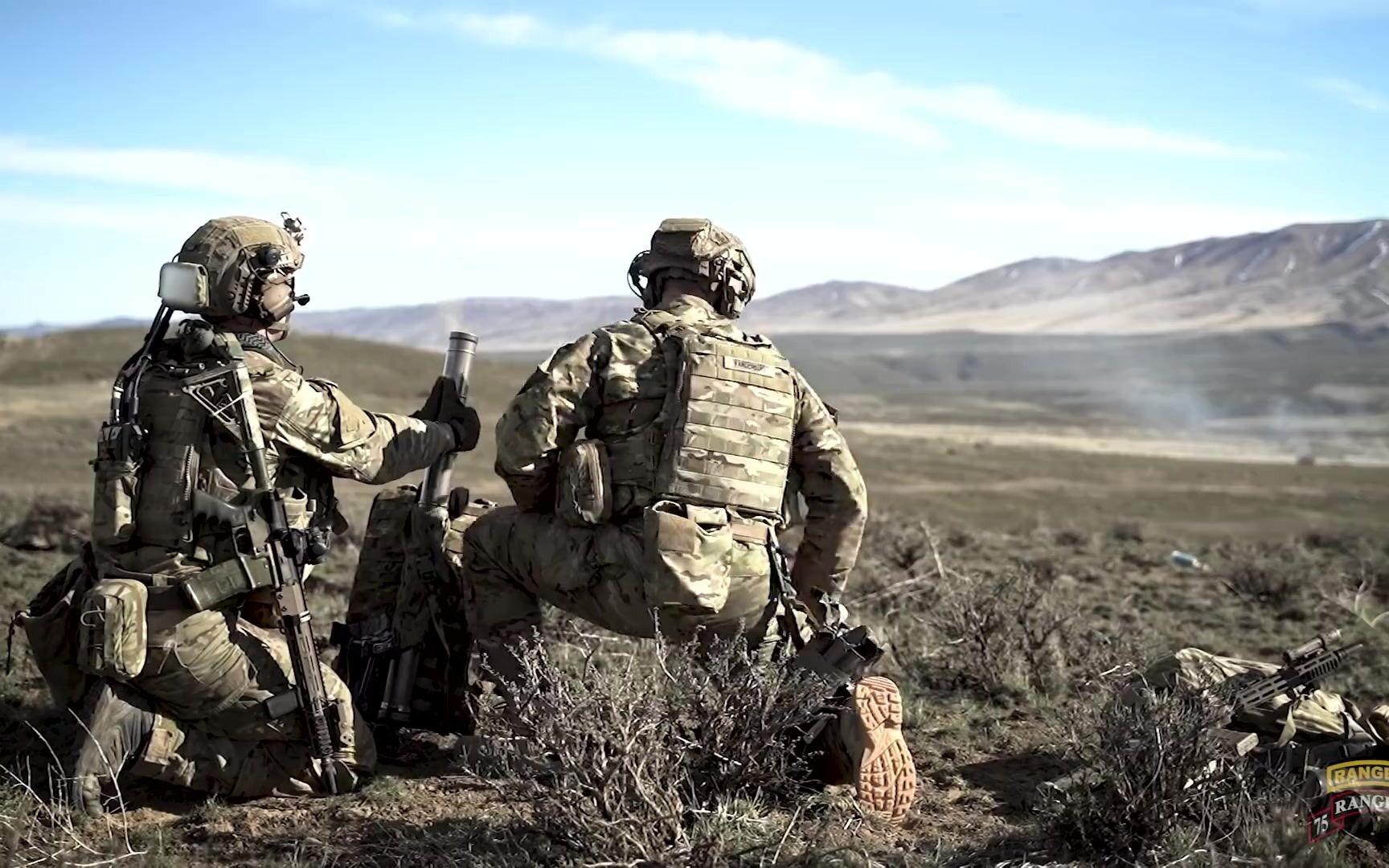 75游骑兵团2营进行特遣队作战训练