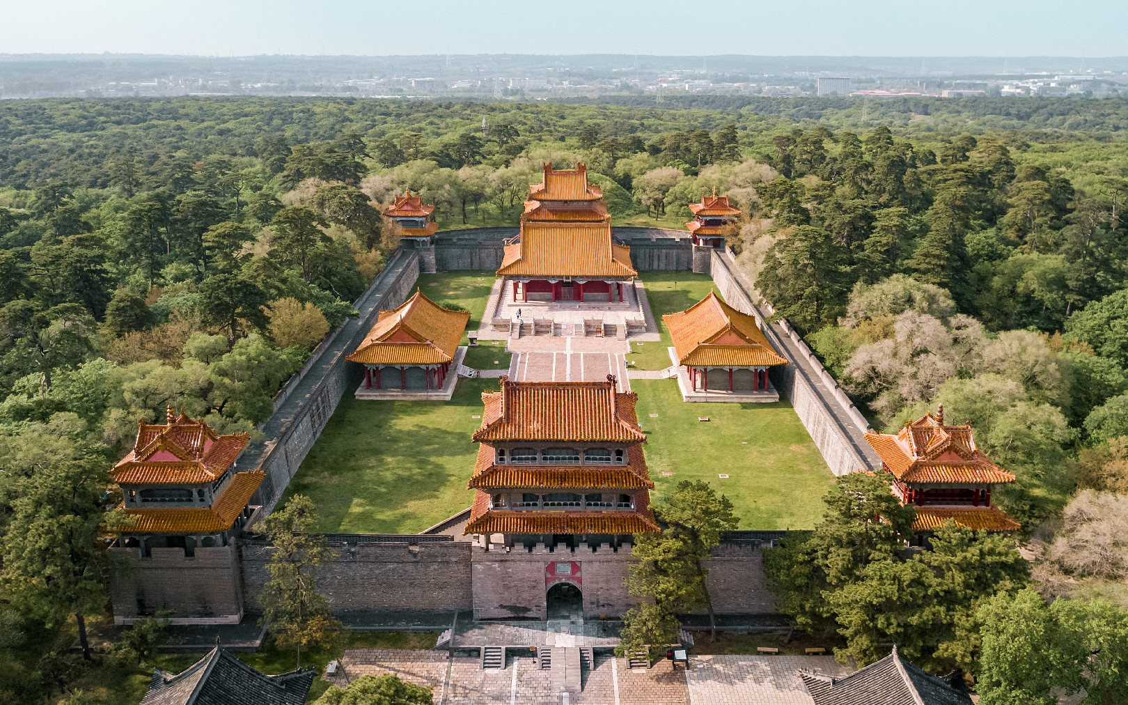 记一次航拍——沈阳东陵