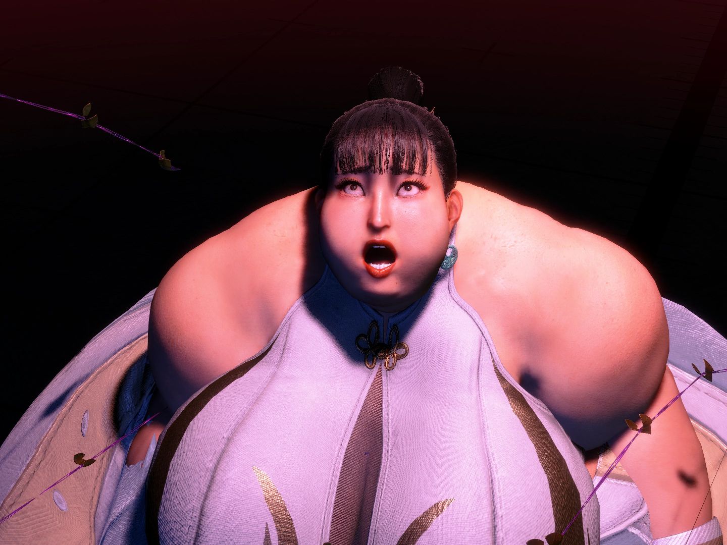 街头霸王6胖子春丽翻白眼