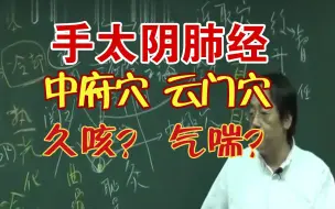 下载视频: 倪海厦：手太阴肺经 中府穴 云门穴 针灸穴位位置作用 久咳 气喘 肺病