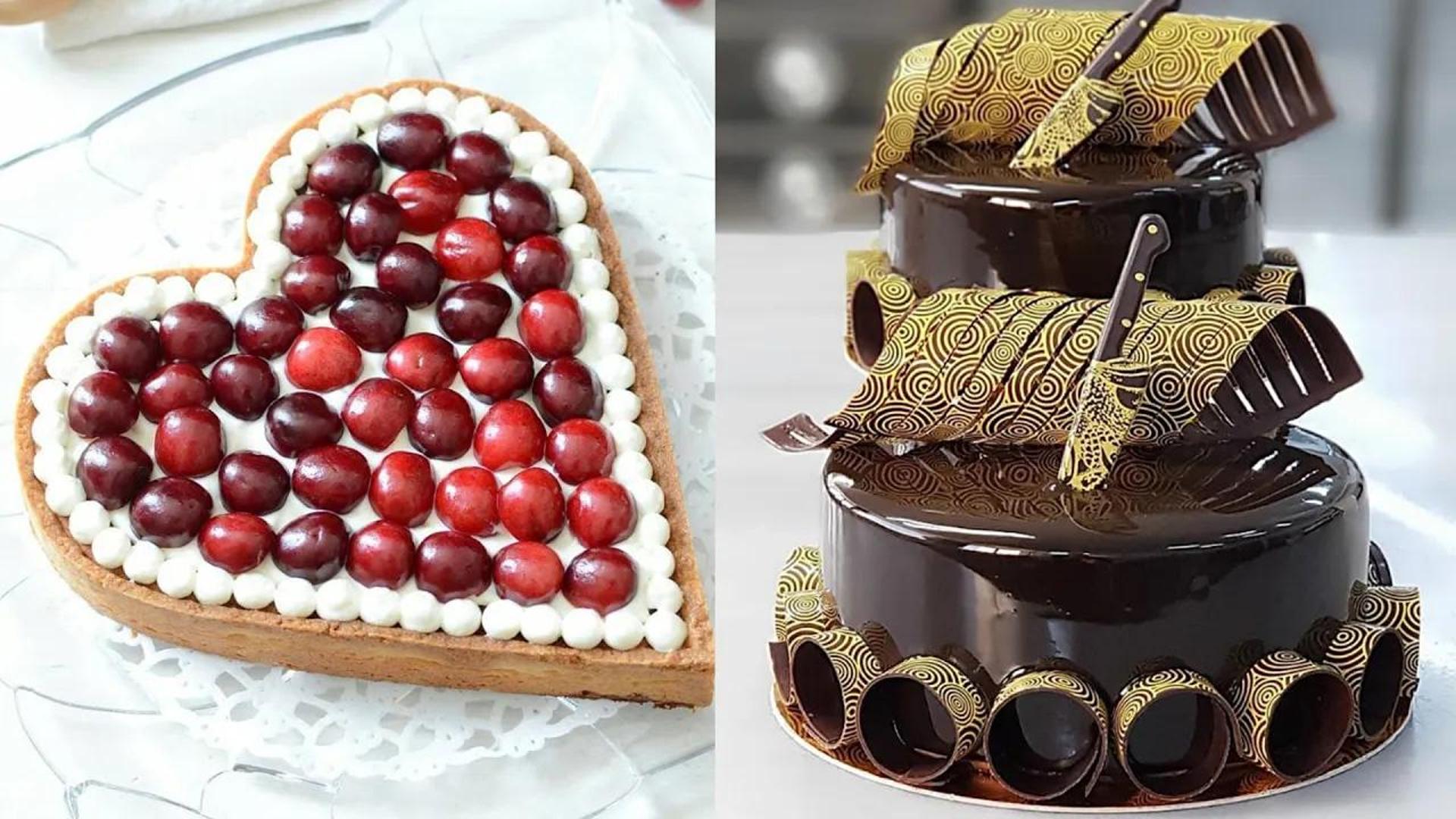 顶级美味甜点汇编奇异令人满意的巧克力蛋糕视频太美味了【ruby cake