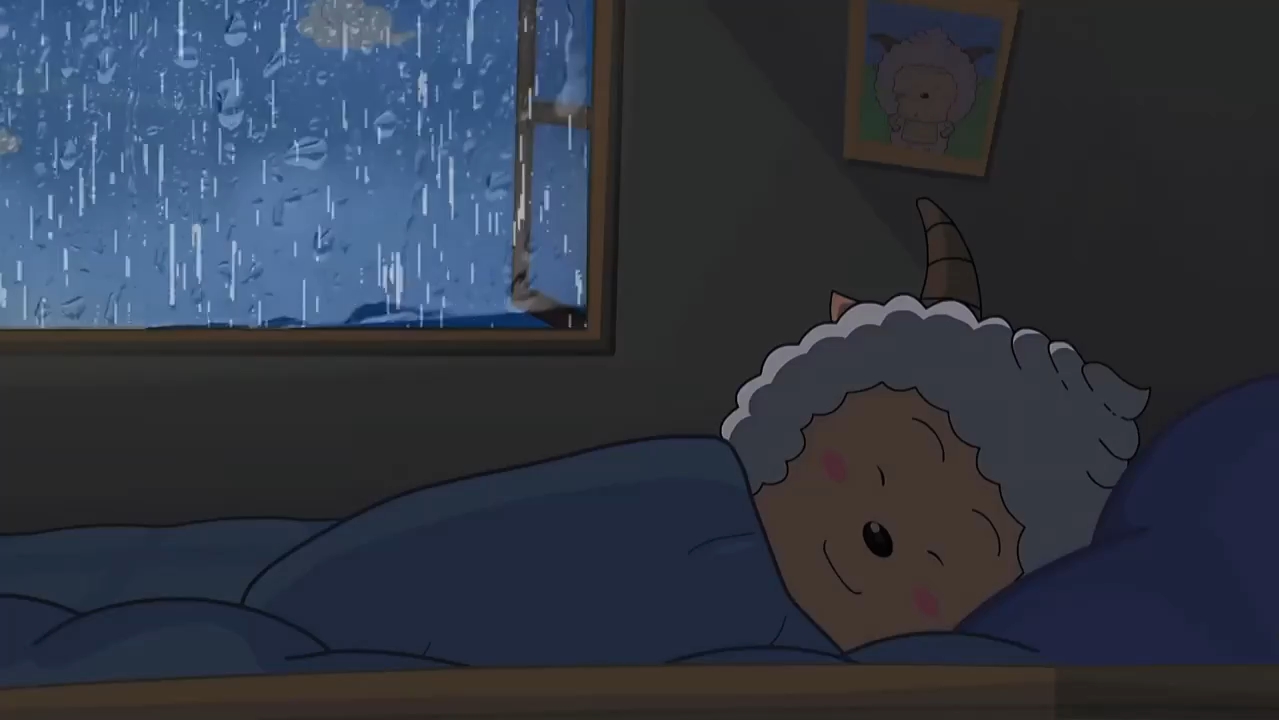 跟着懒羊羊在家睡觉08