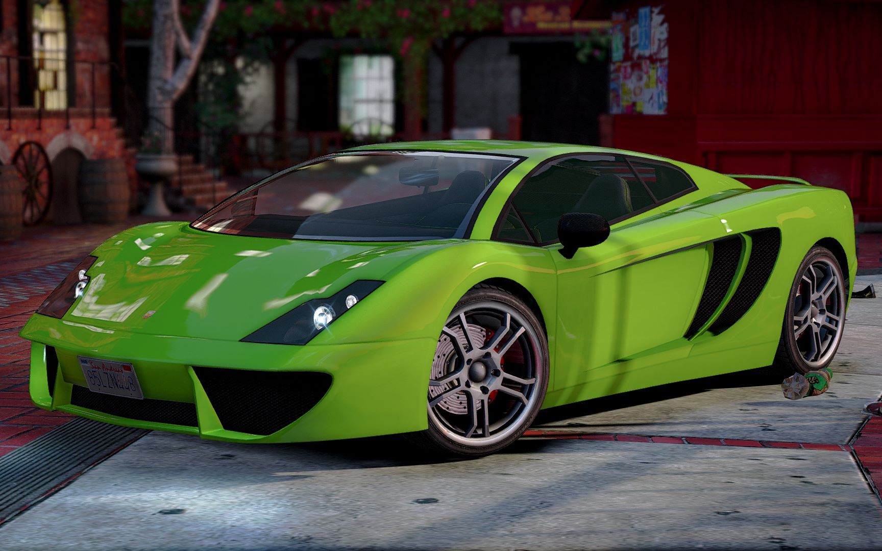 【gta5】山道之王r 狂牛 5分50秒(内含高能,慎入!