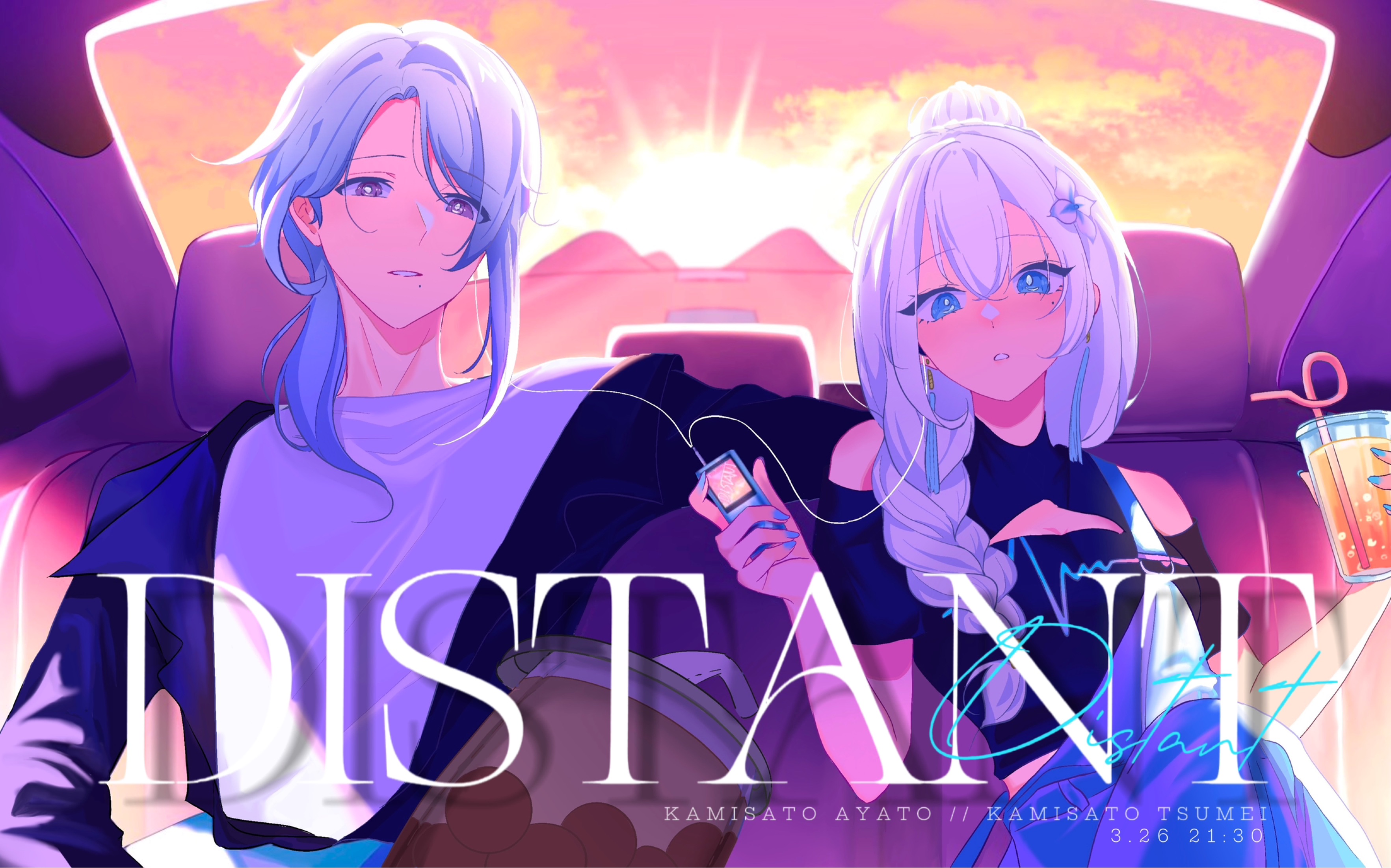 【绫人AIX阿月】DISTANT 全网首翻+MV还原+双厨狂喜!跨越次元的cover!哔哩哔哩bilibili