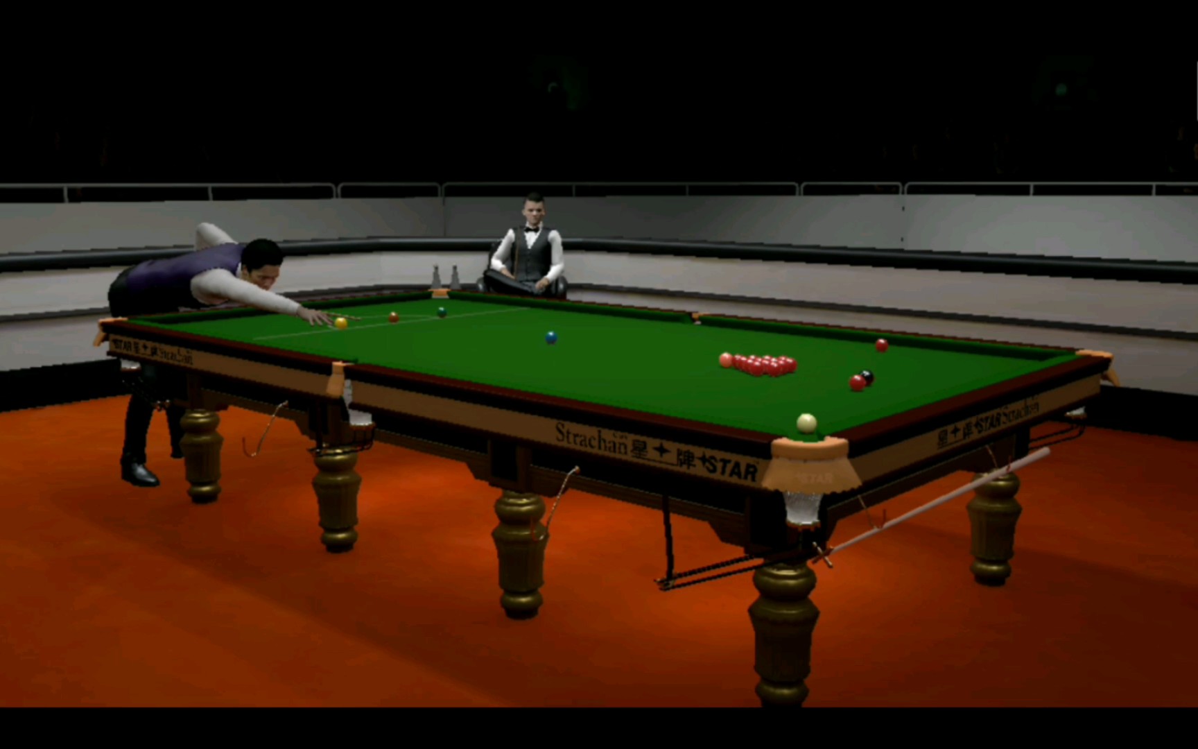 斯诺克单杆147系列第3060个147塔猜亚vs克里斯图腾塔猜亚单杆轰147分