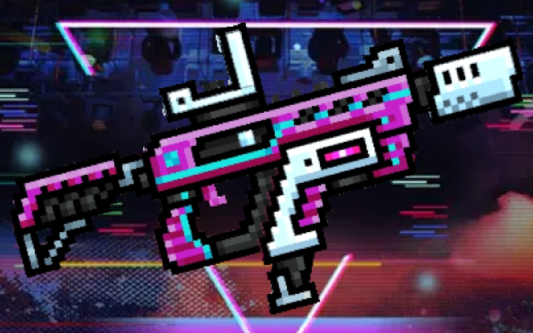 [图]Pixel Gun 3D-故障机枪，无限子弹！【3D像素射击】