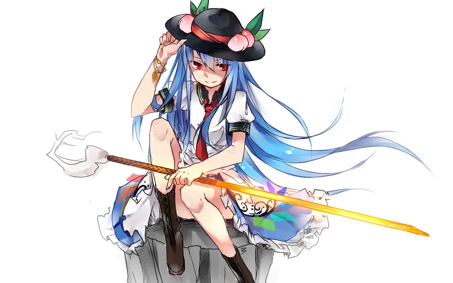 【东方】天子绘画过程【illuststudio】