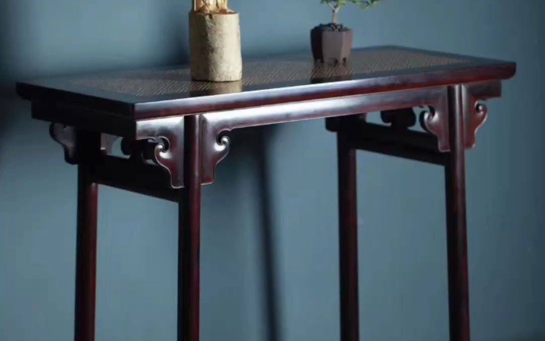 平头案经典款万字锦地明式家具经典款式