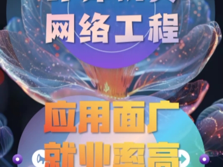 计算机类网络工程专业,就业面广,前景不错,最关键的是有些分数不那么高但专业实力很强的好大学哔哩哔哩bilibili