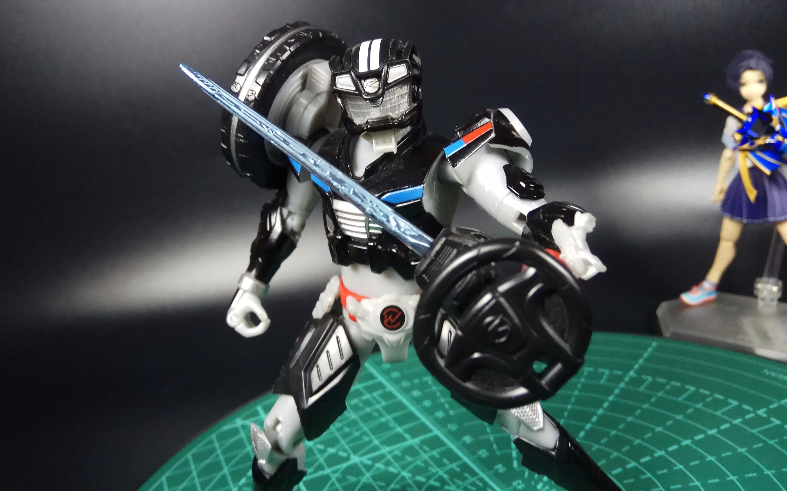 [黑塔模玩分享086] 万代 假面骑士tk01 drive speed